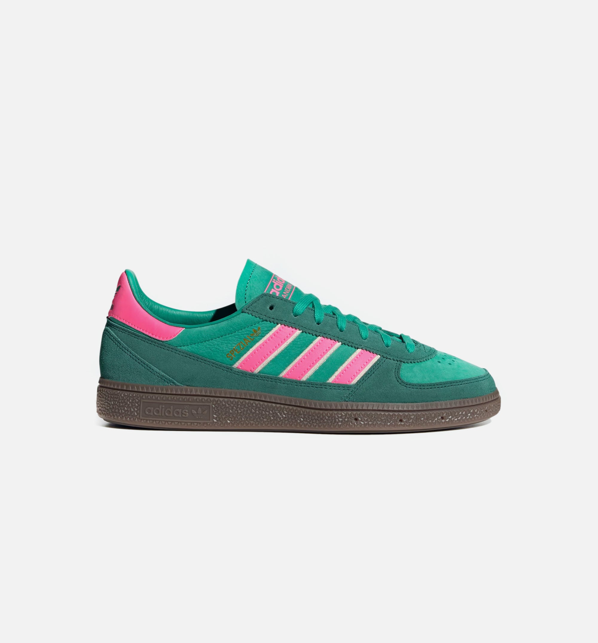 Handball Spezial Womens Lifestyle Shoe - Court Green/Lucid Pink/Off White、mySite、dreamappss
