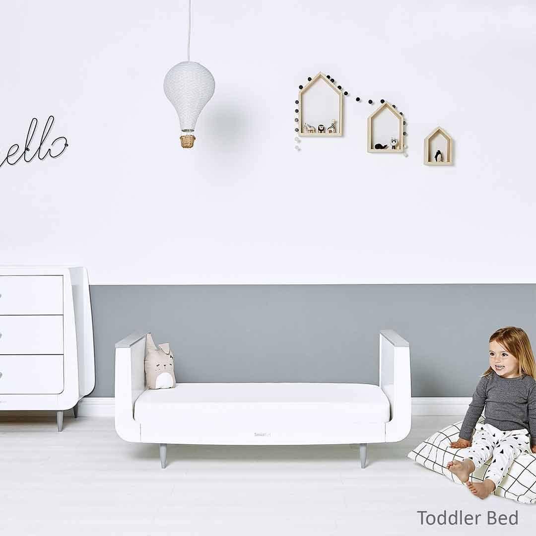  SnuzKot Skandi 2 Piece Nursery Furniture Set - Grey、mySite、merchandisen