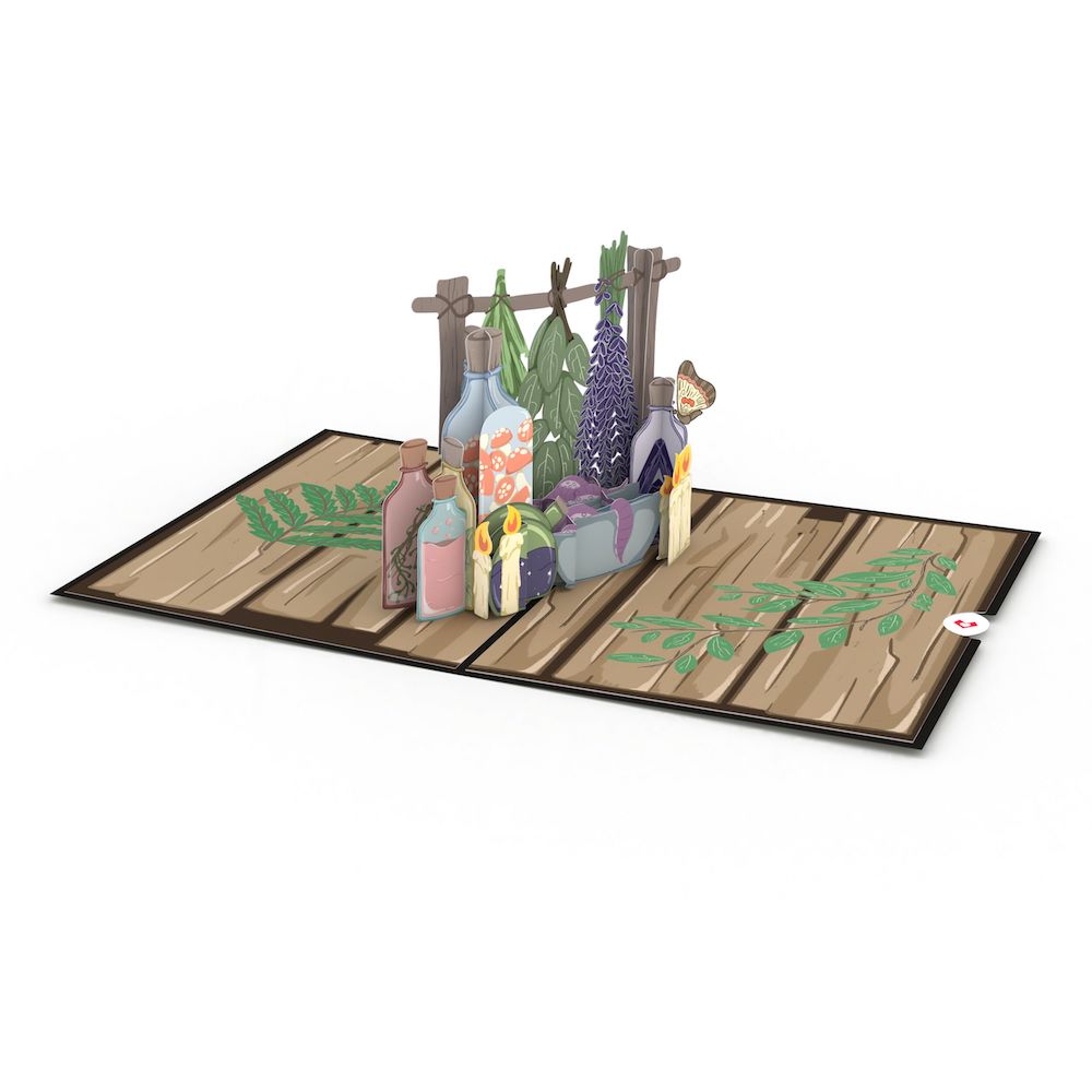 Magical Birthday Potions Pop-Up Card、mySite、solidvoid