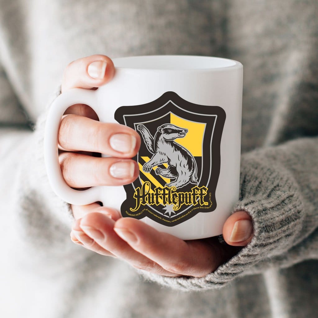 Harry Potter Vinyl Sticker - Hufflepuff Shield、mySite、ghnorth