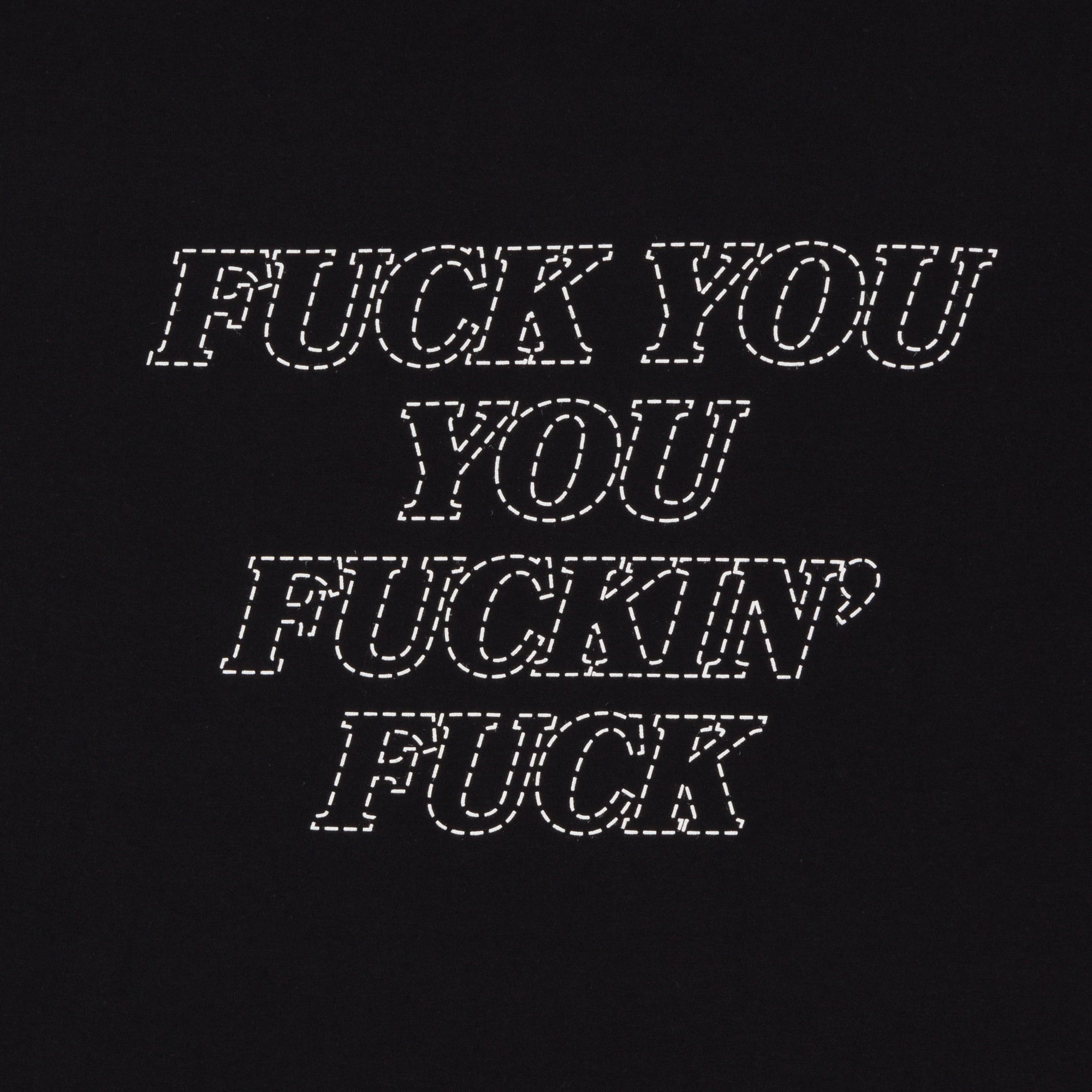  Fuck You Tee (Black)、mySite、merchandisen