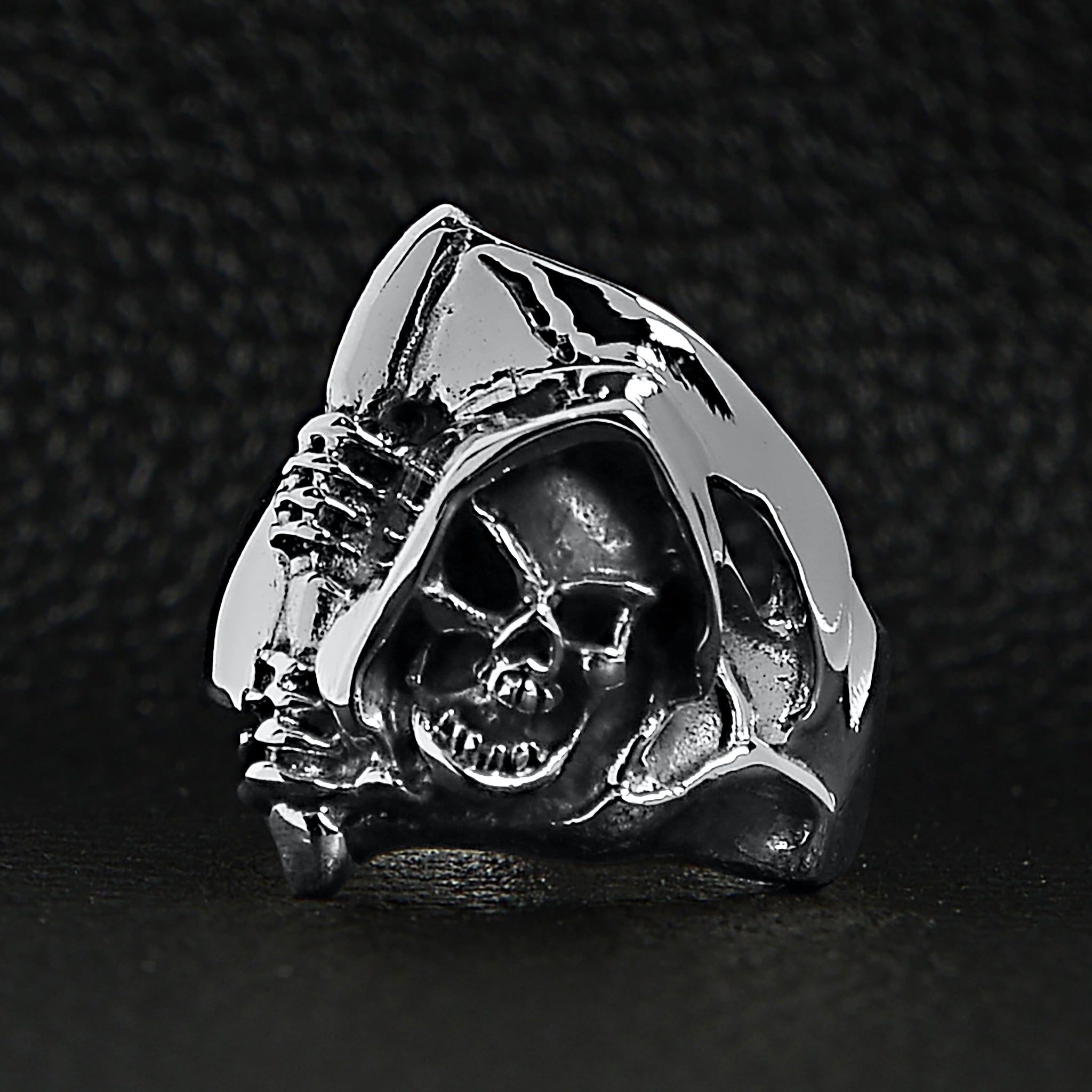 Sterling Silver Grim Reaper Skull Ring / SSR0005、mySite、dreamappss