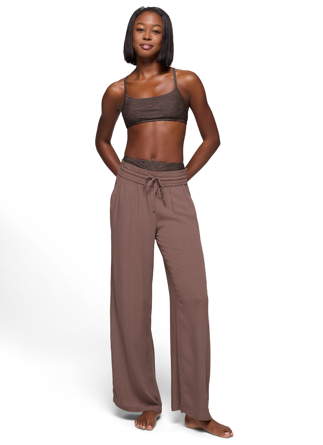 prAna Women's Print Lahari Bikini Top、mySite、noshort