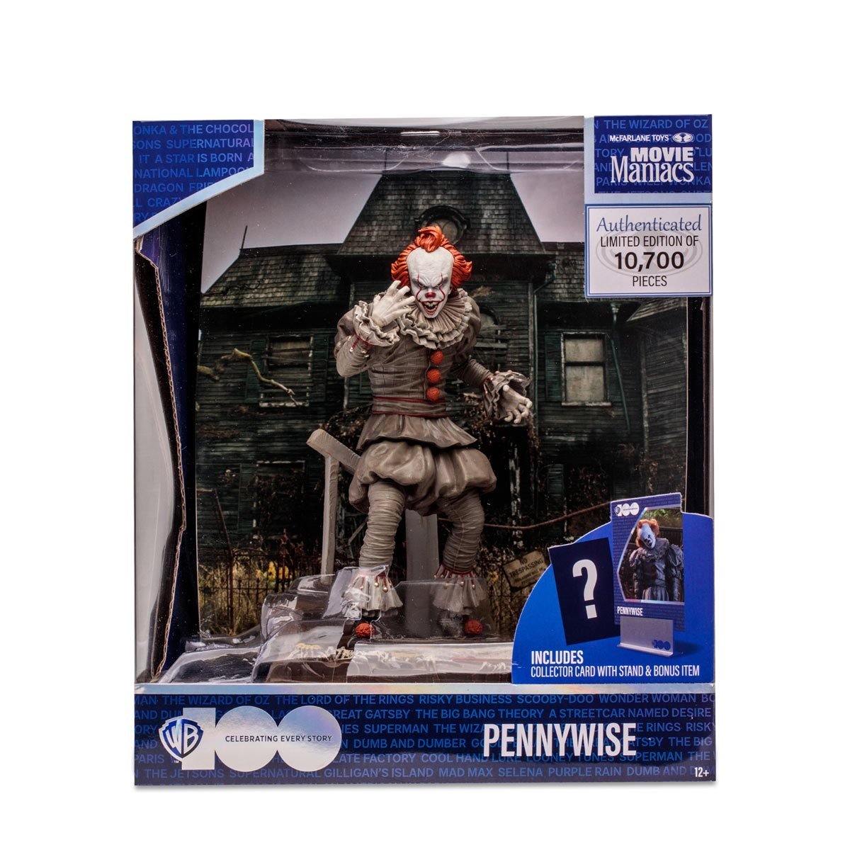 McFarlane Movie Maniacs WB 100: Pennywise (It Chapter II)、mySite、hgirdovlk
