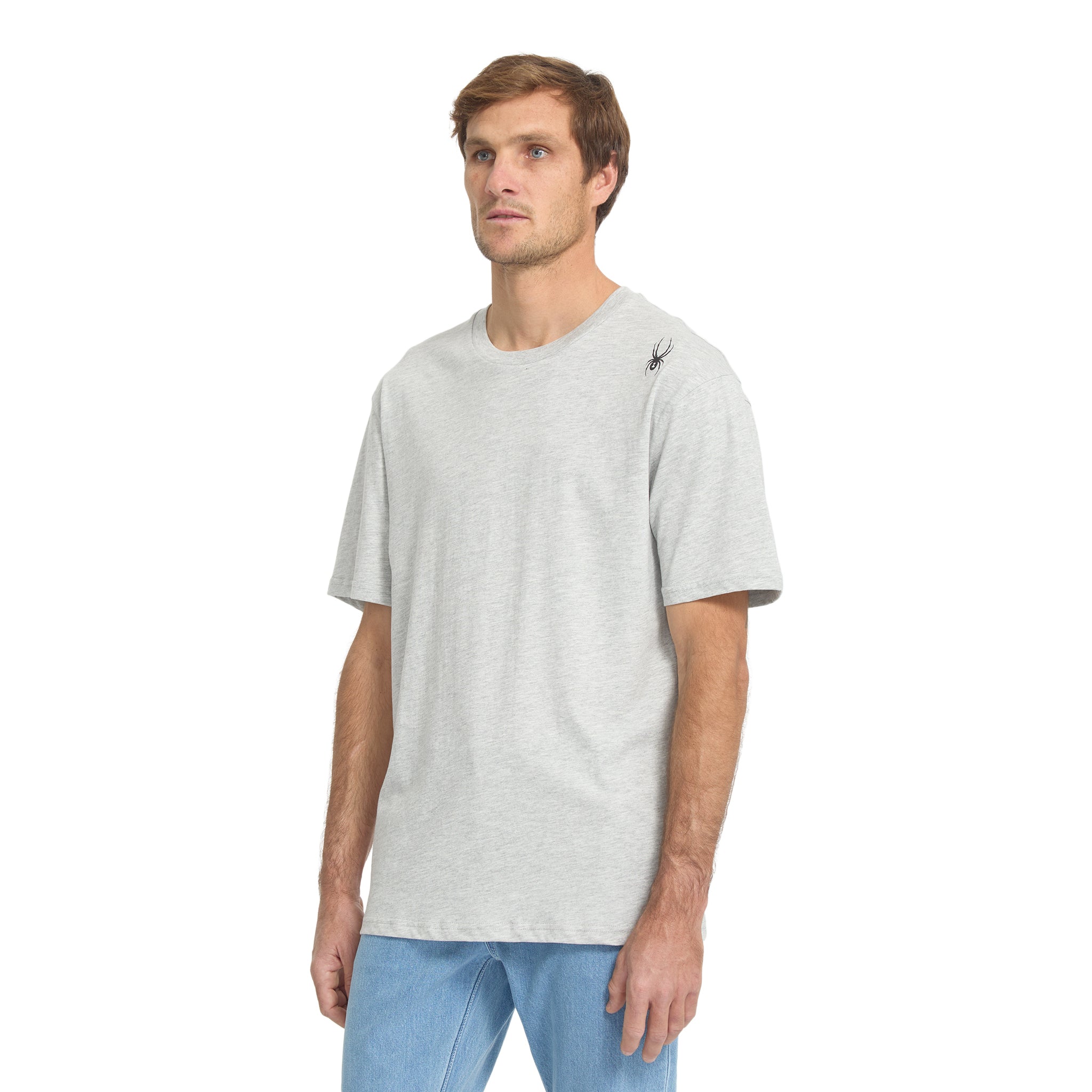 Men Bug Logo Short Sleeve Tee - Heather Grey、mySite、i-lightchina