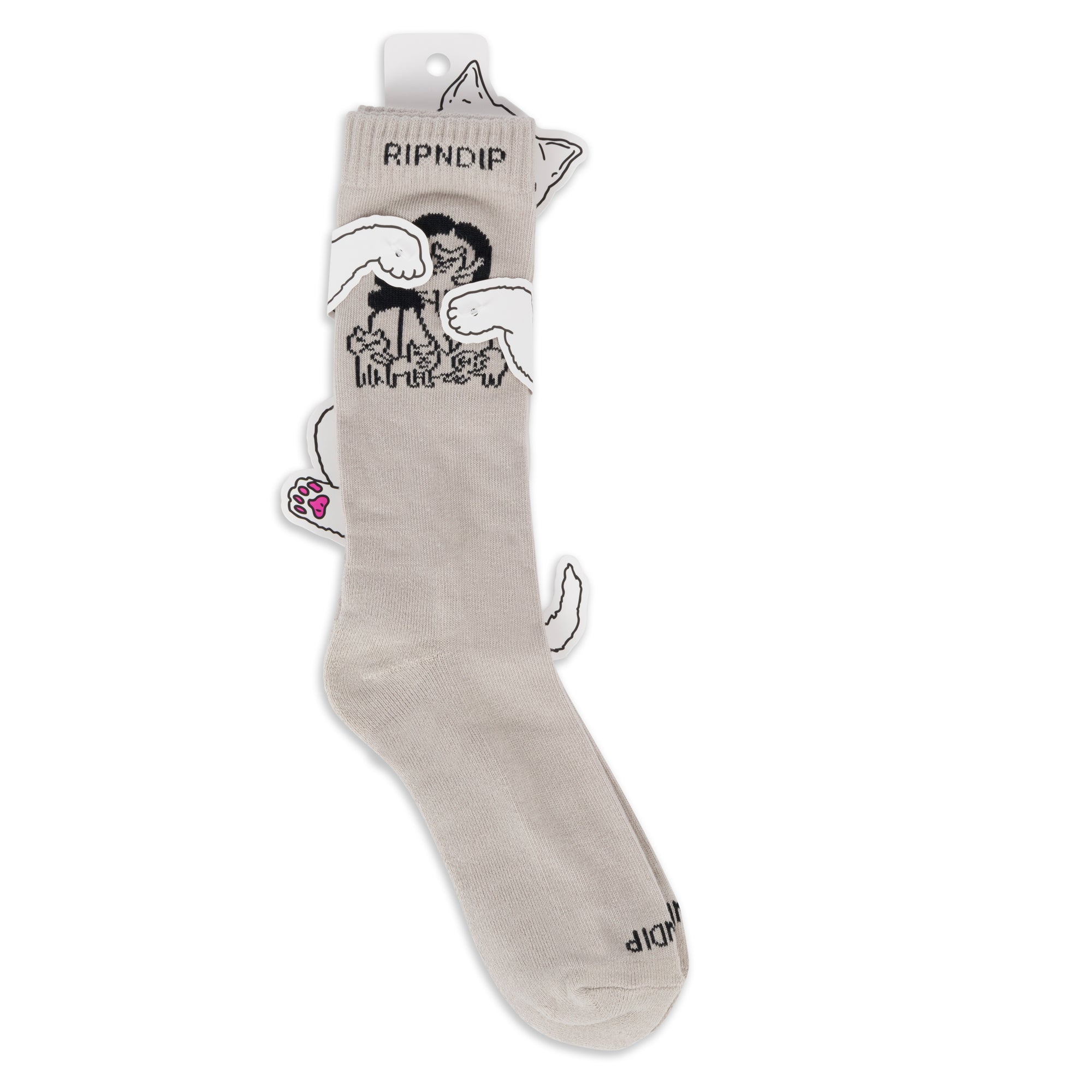  Cat Lady Socks (Oatmeal Heather)、mySite、merchandisen