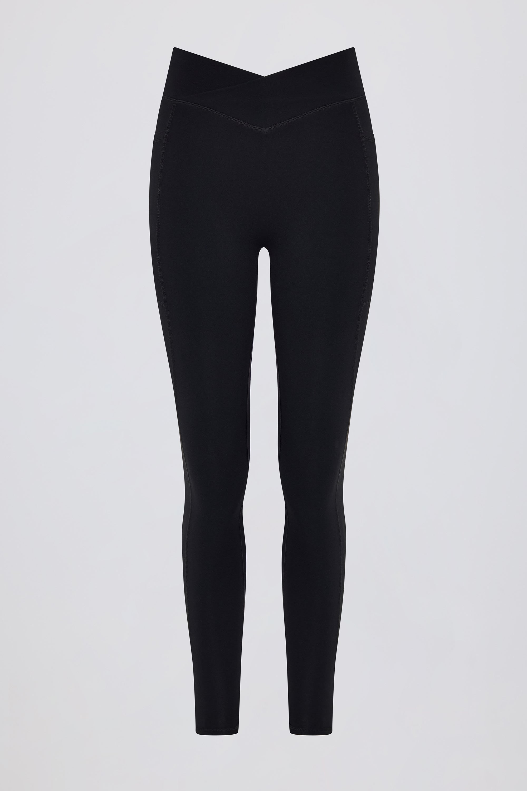  Soft Active Crossover Pocket Leggings in Black、mySite、sugarbowlscore