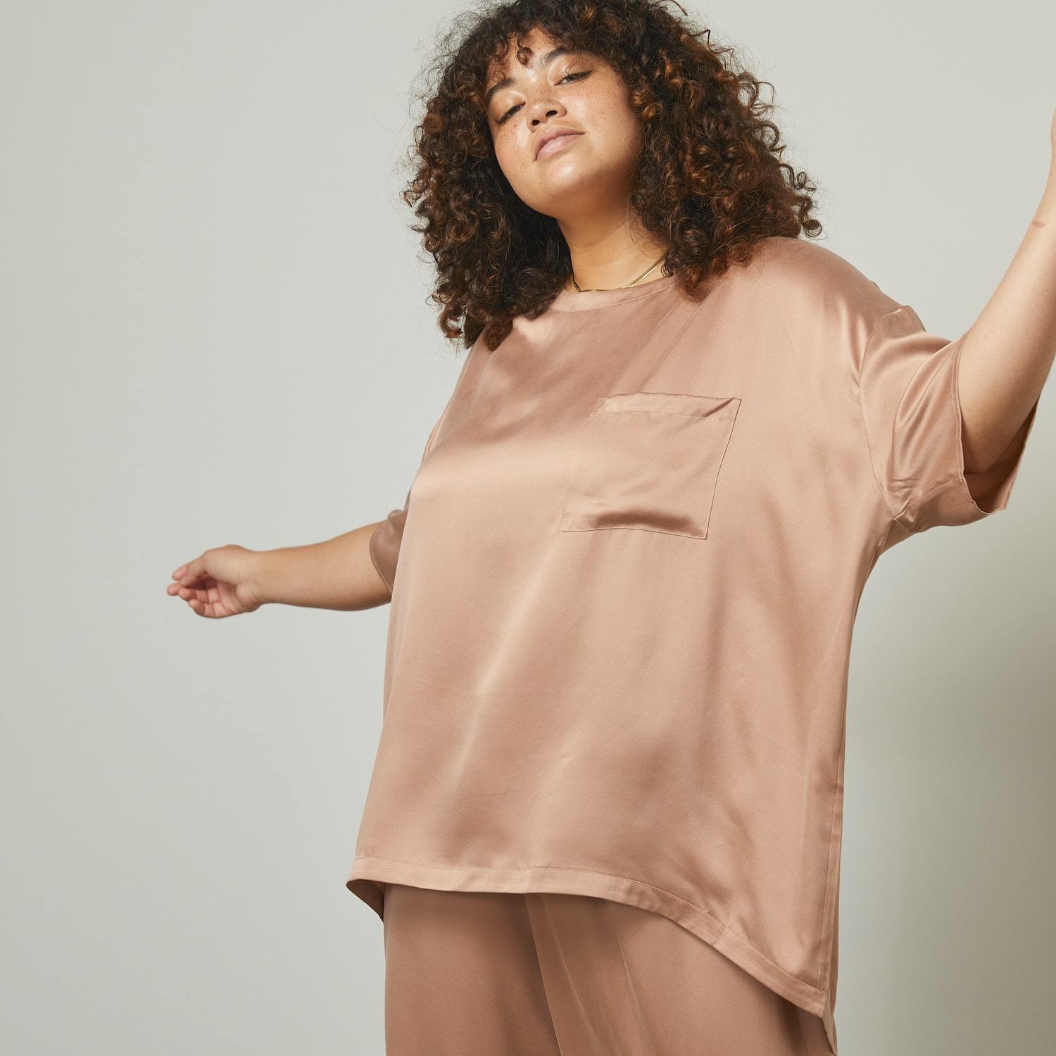 Washable Silk Tee Pant Set、mySite、bengalsvssteelers