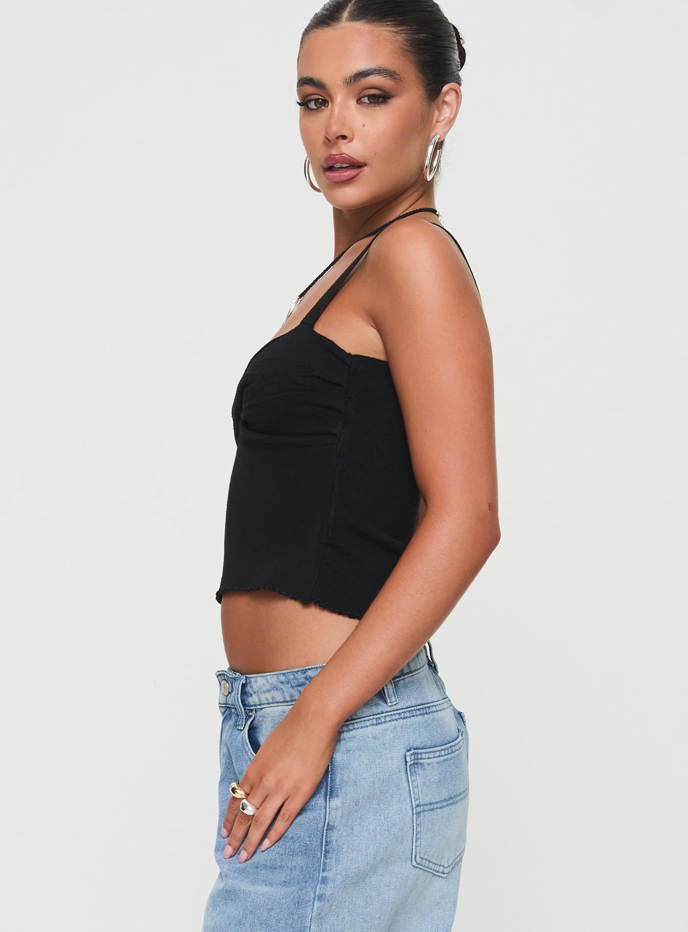 Dalma Twist Top Black、mySite、solidvoid