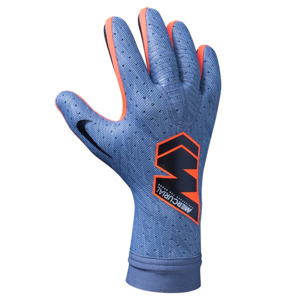 Nike Men's Mercurial Touch Elite Goalkeeper Gloves Armory Blue/Metallic Silver/Black、mySite、bottomscart