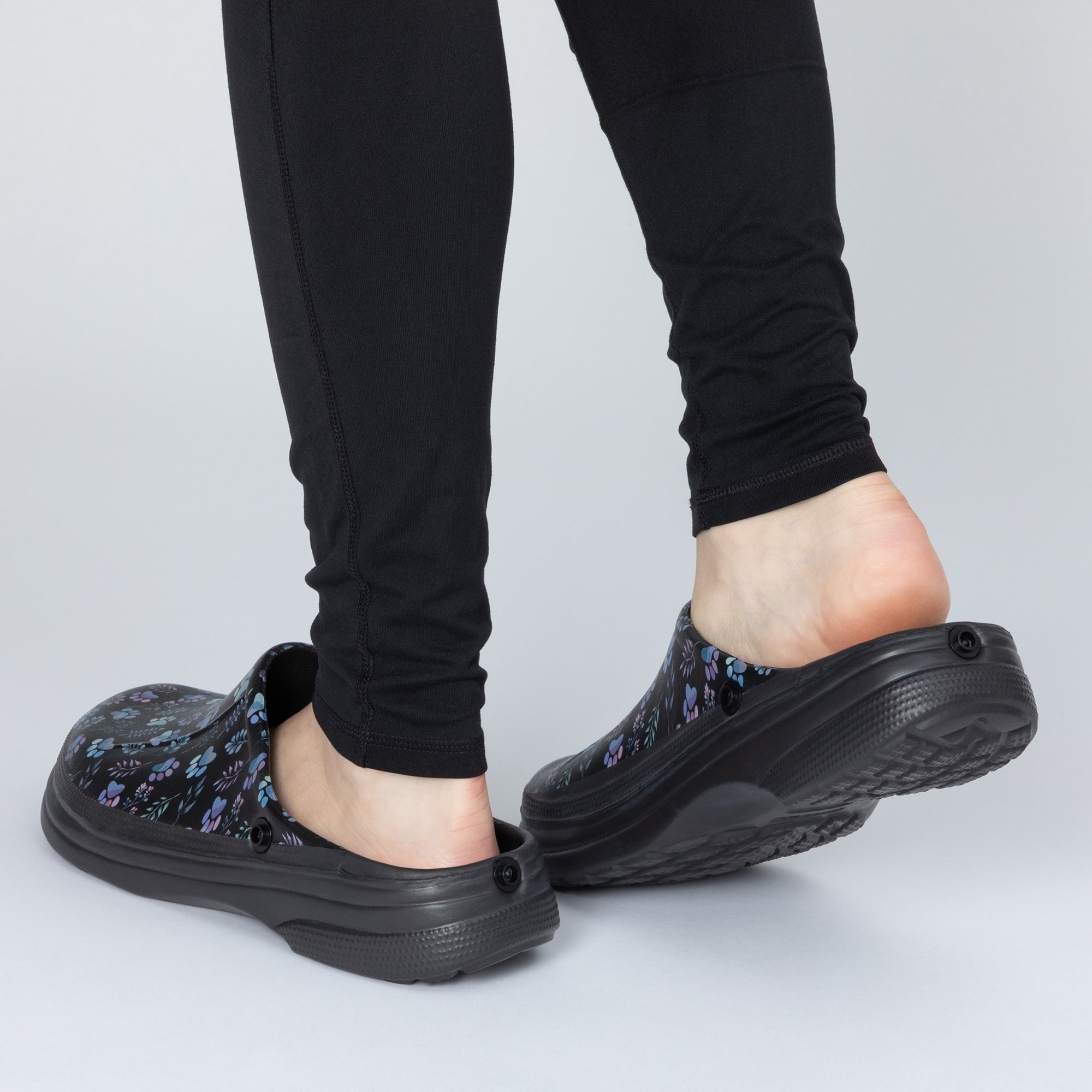 Paw Print Indoor/Outdoor Slide Slippers、mySite、camillekostekn