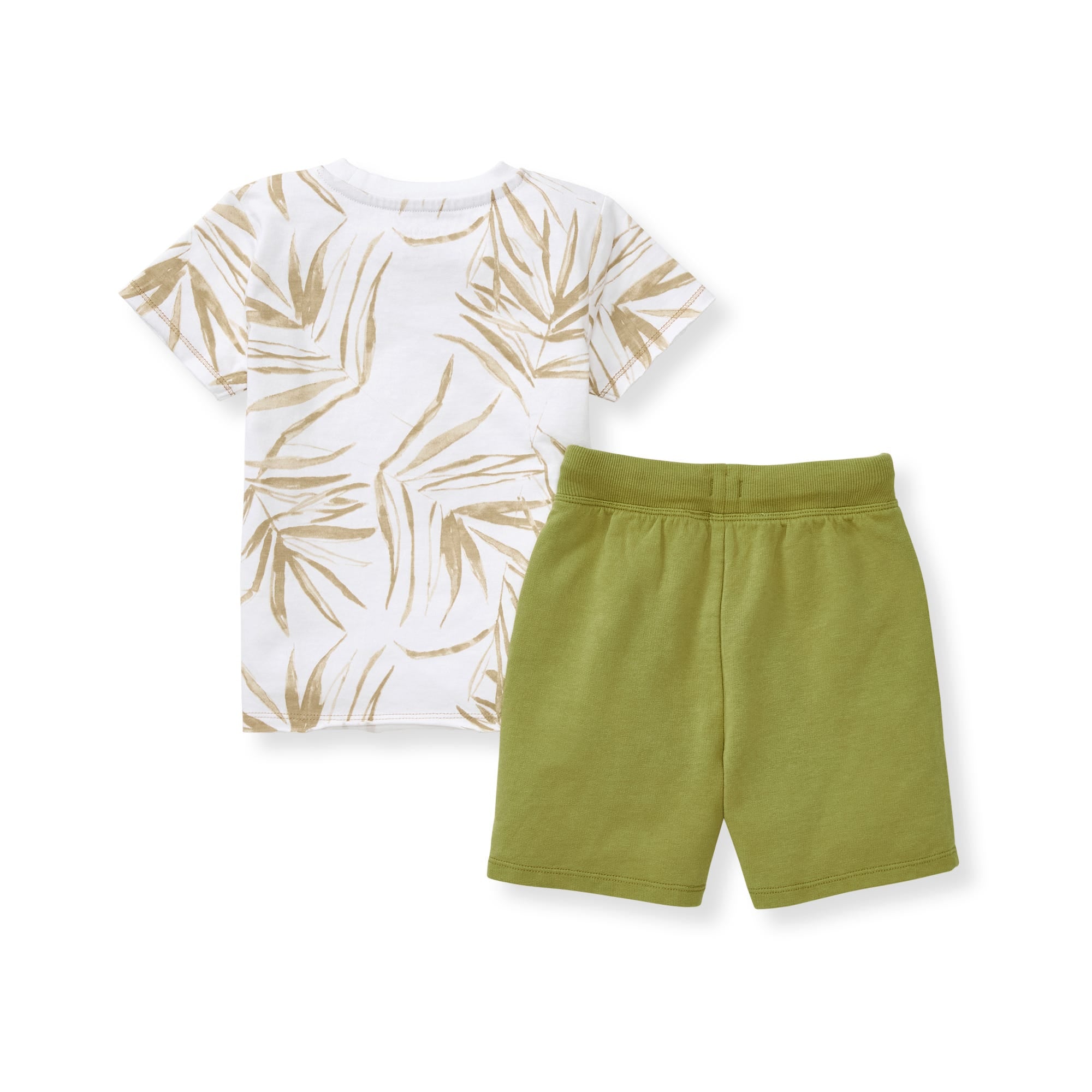  Shady Palms Organic Boy Top & Shorts Set、mySite、layawaytickets