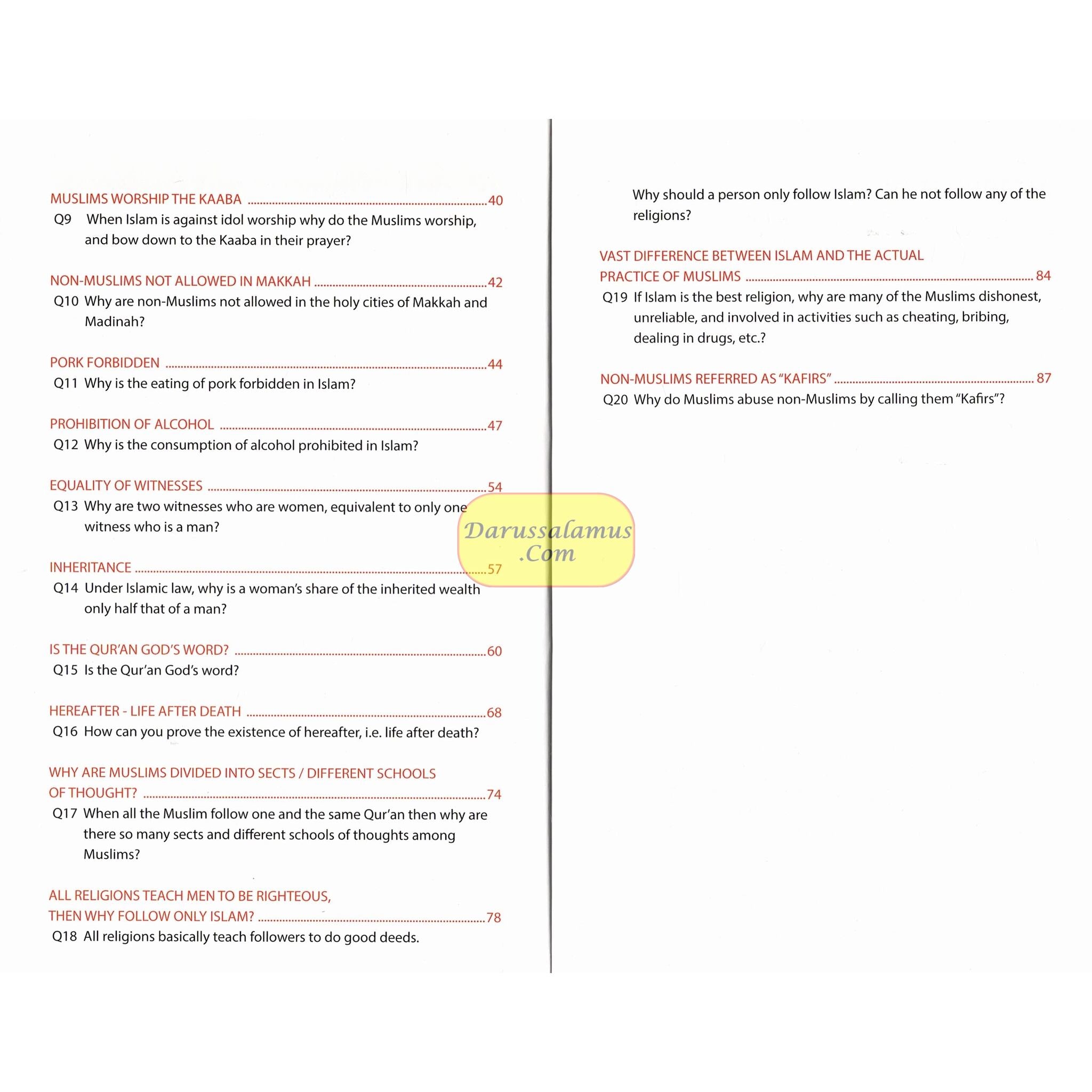 Most Common Questions Asked By Non-Muslims by Dr Zakir Naik、mySite、topwebapps