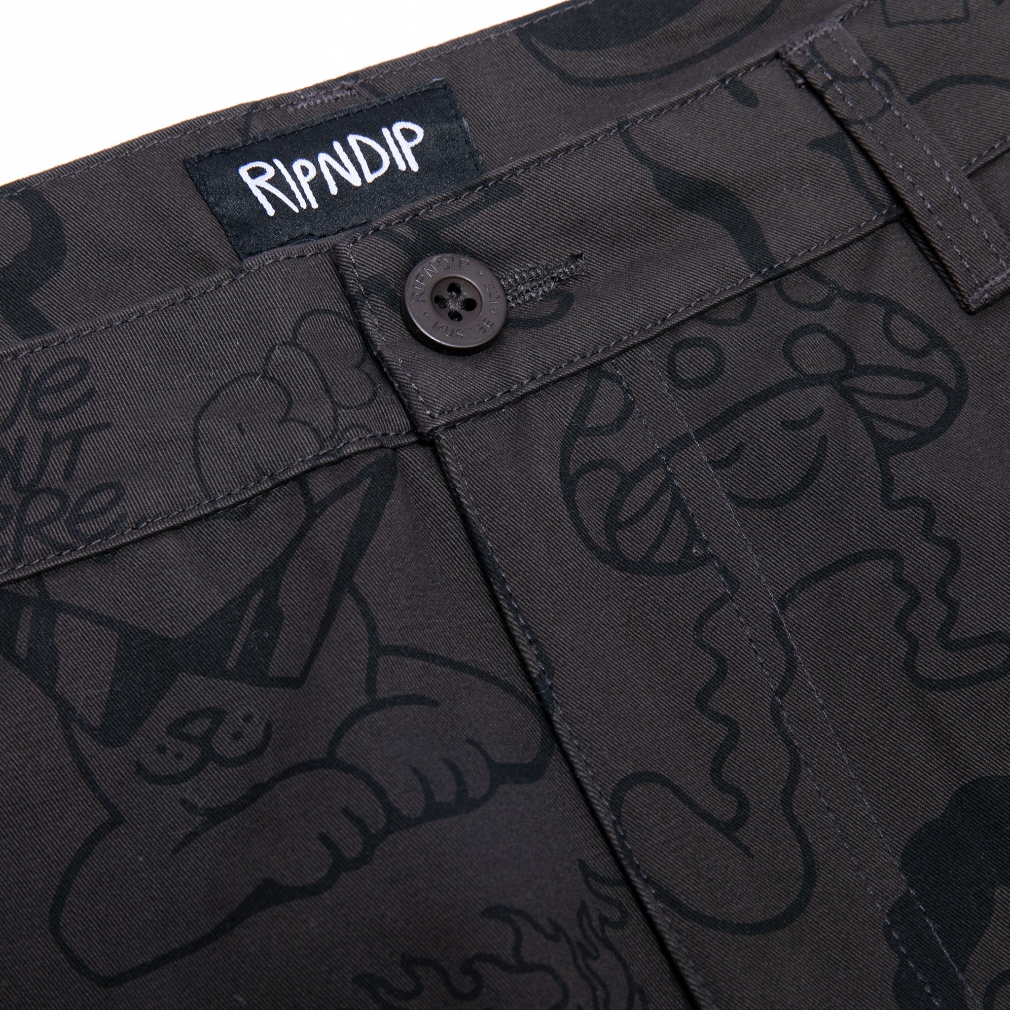  Nerm Doodle Cotton Twill Pants (Chocolate)、mySite、merchandisen