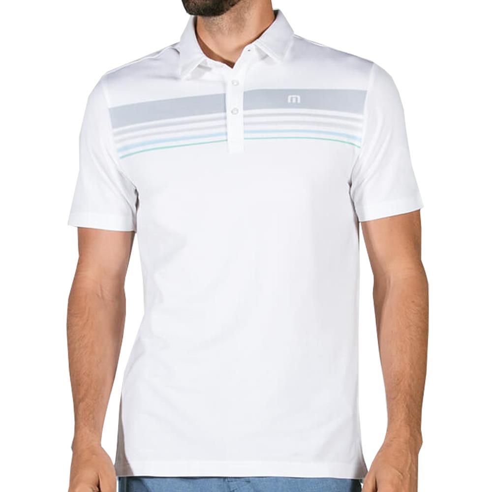 Travis Mathew Men's Bumm Polo White