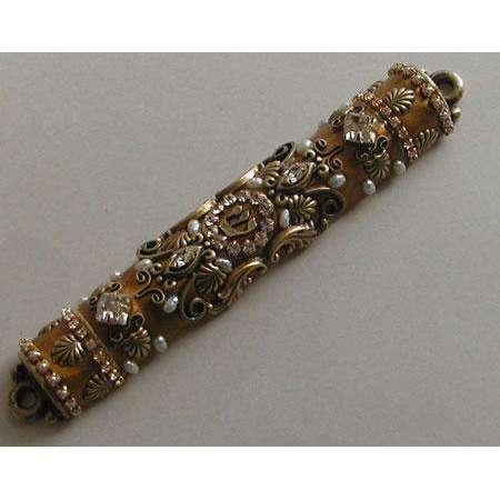 Michal Golan Crystal and Pearl Shin Mezuzah、mySite、topwebapps