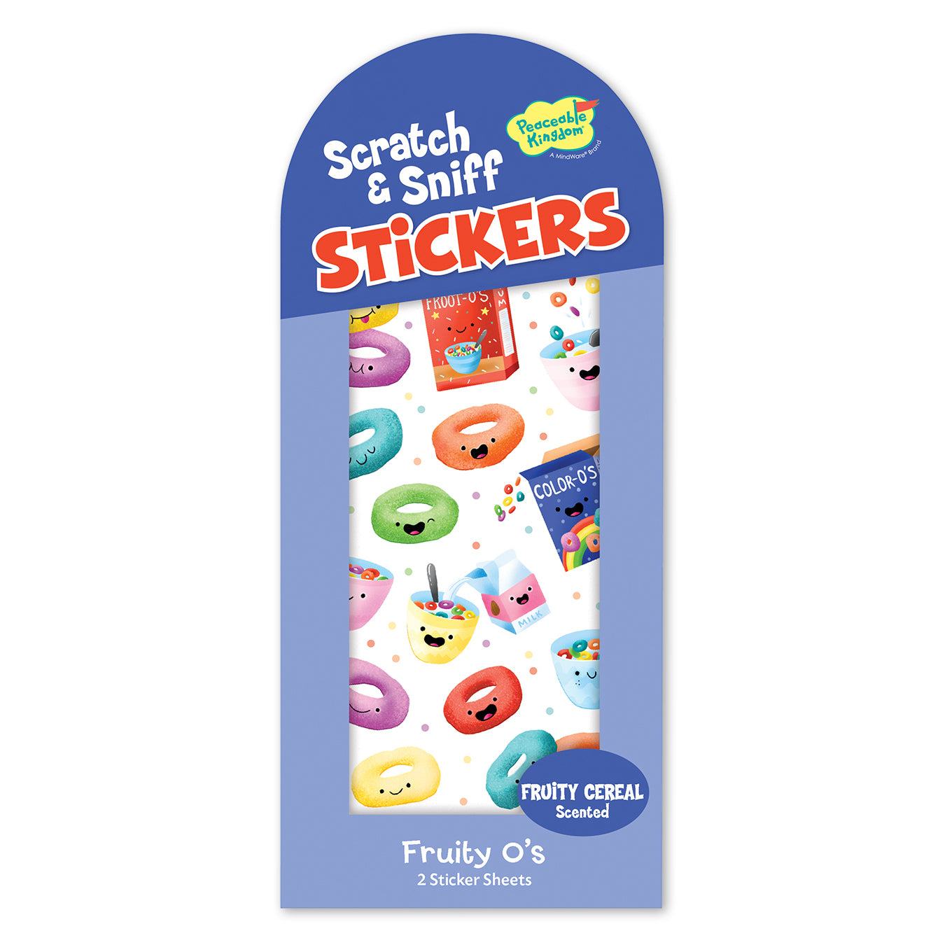  Fruity O's Scratch & Sniff Stickers、mySite、ghnorth