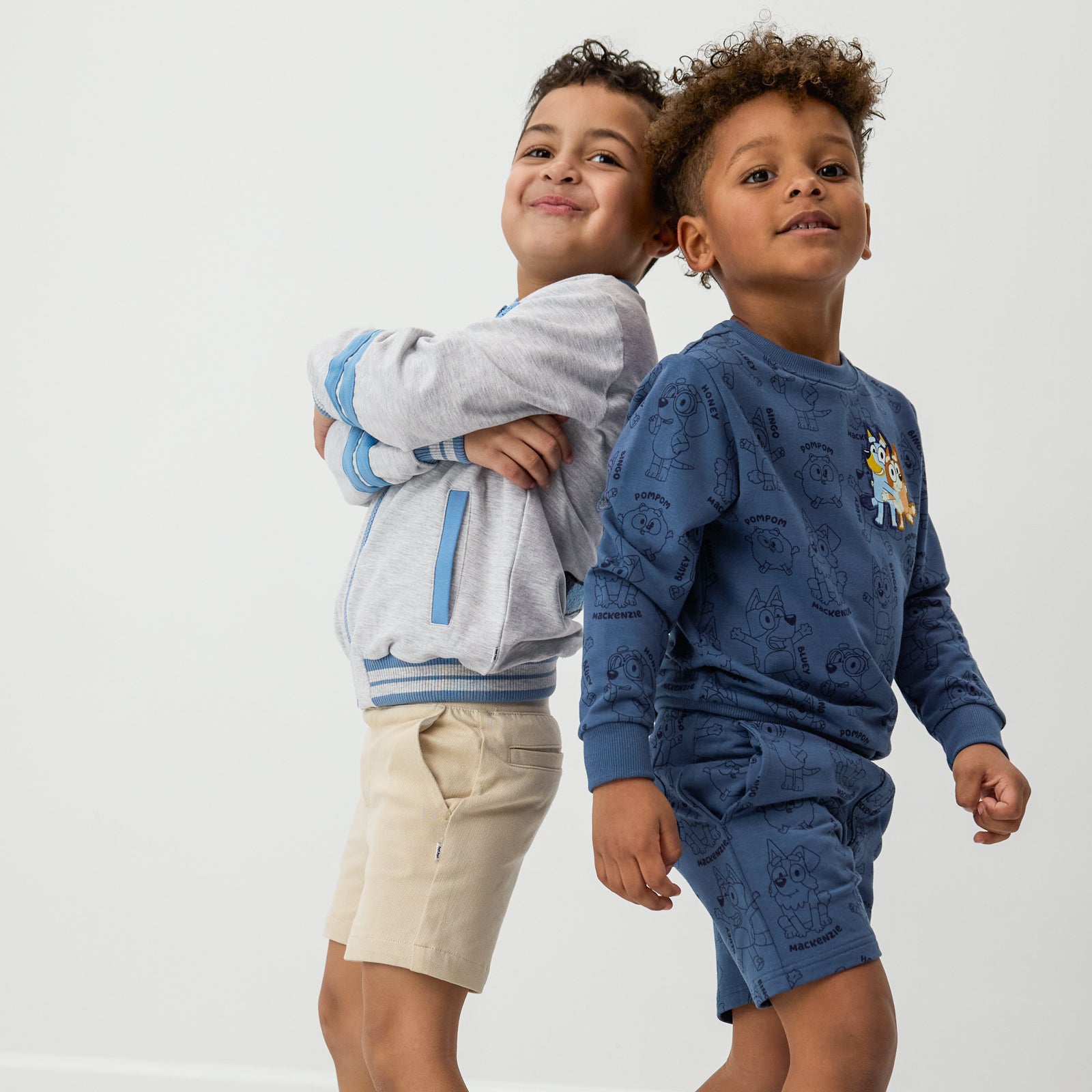 Bluey & Friends Drawstring Shorts、mySite、g9winljtr