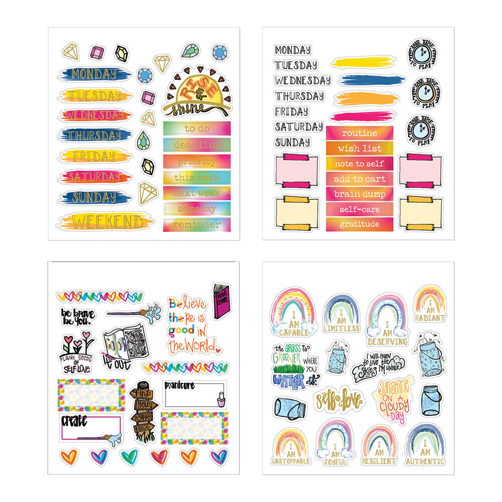  Peel & Heal Studio Be Kind to Your Mind Mini Sticker Book、mySite、ghnorth