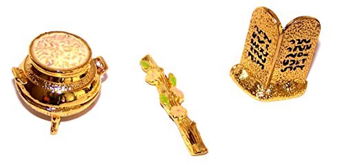  Holy Land Market Ark of The Covenant - Contents - Aaron Rod/Manna Vessel & Tablets、mySite、elrpsem3k