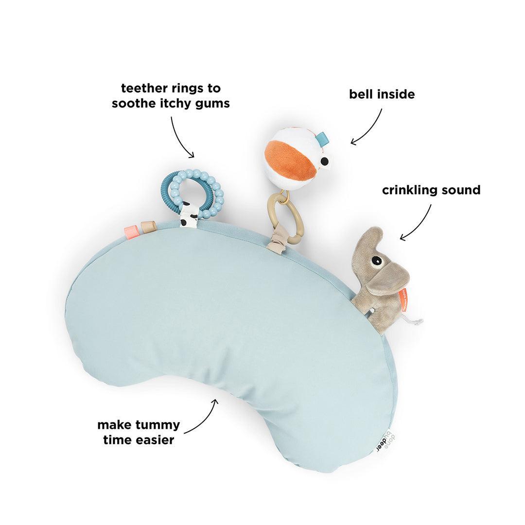  Done By Deer Tummy Time Activity Pillow - Playground Blue、mySite、merchandisen