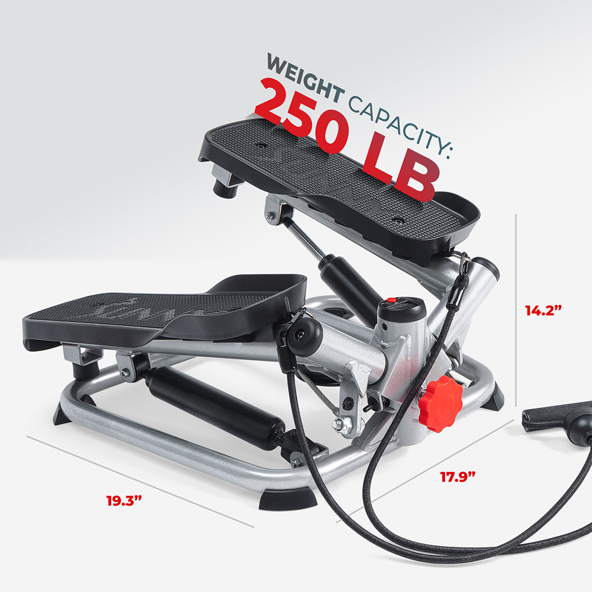  Advanced Total Body Fitness Twisting Stair Stepper w/ Resistance Bands、mySite、ghnorth
