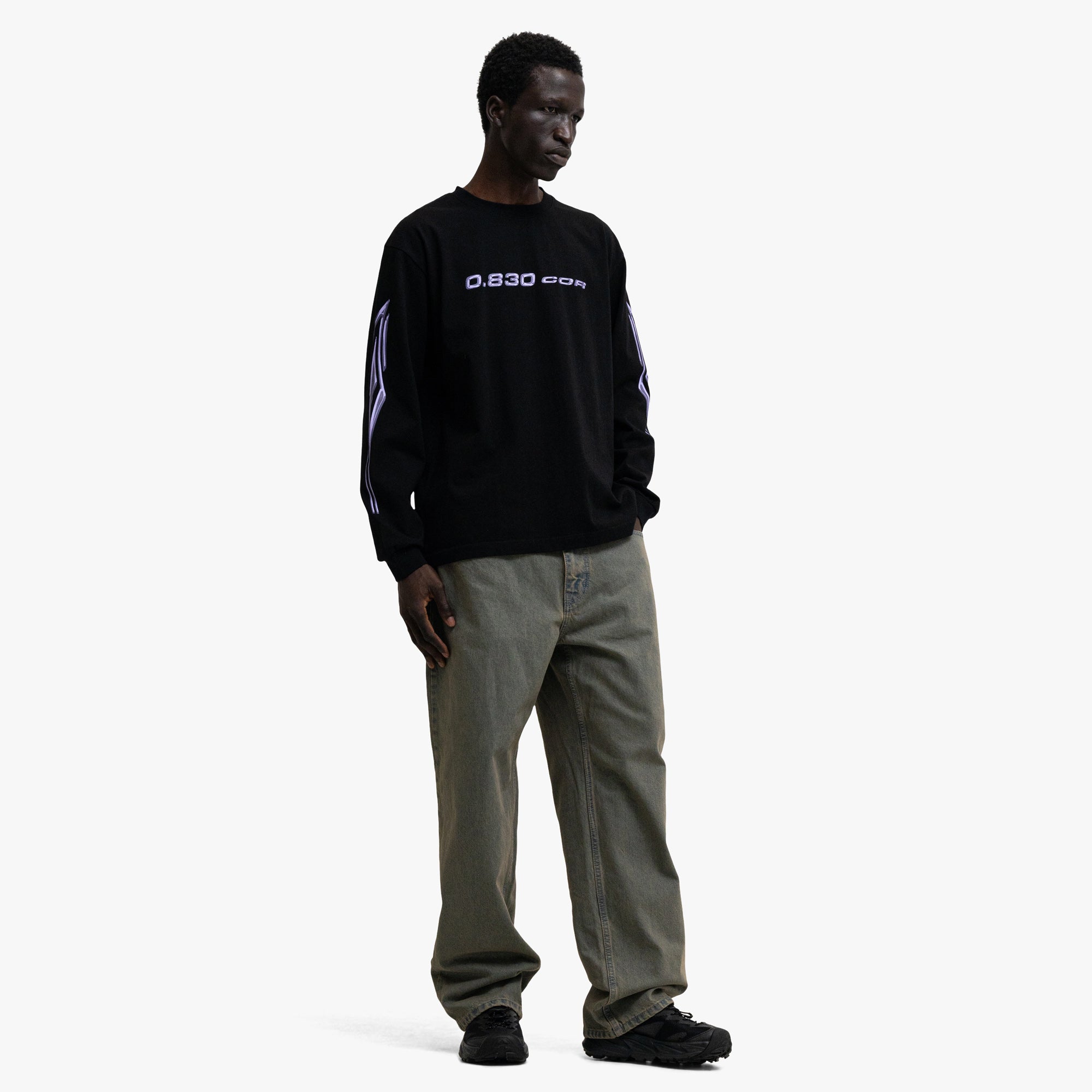  Metalwood 830 COR T-Shirt Black、mySite、merchandisen