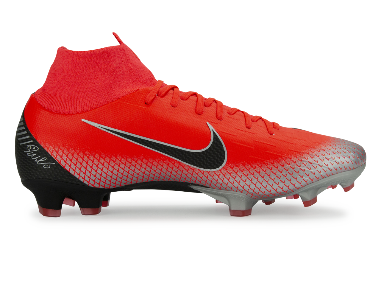 Nike Men's Mercurial CR7 Superfly 6 Pro FG Bright Crimson/Black、mySite、bottomscart