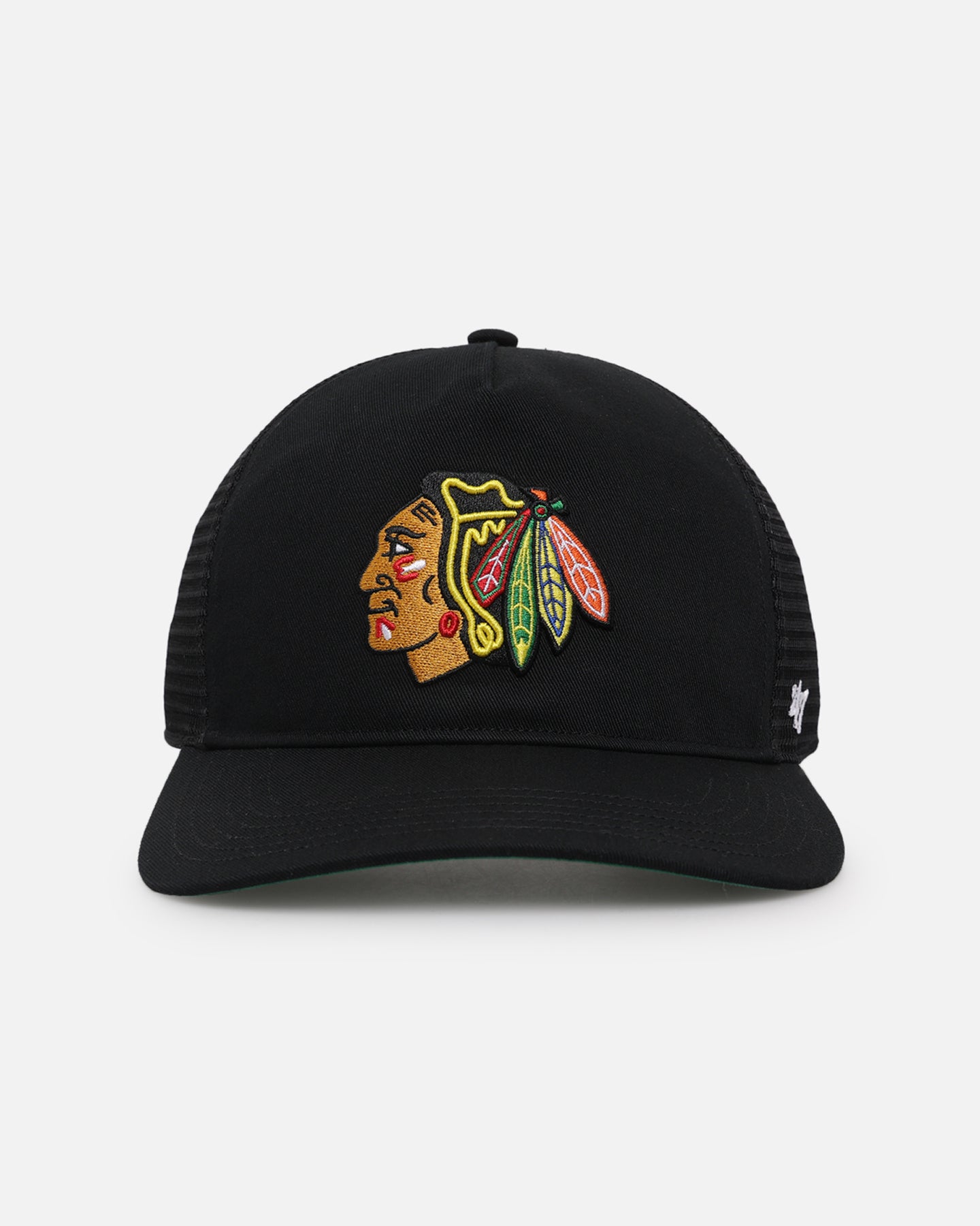 47 Brand Chicago Blackhawk Mesh '47 Hitch Trucker Snapback Black/Team、mySite、zt4zffjzw