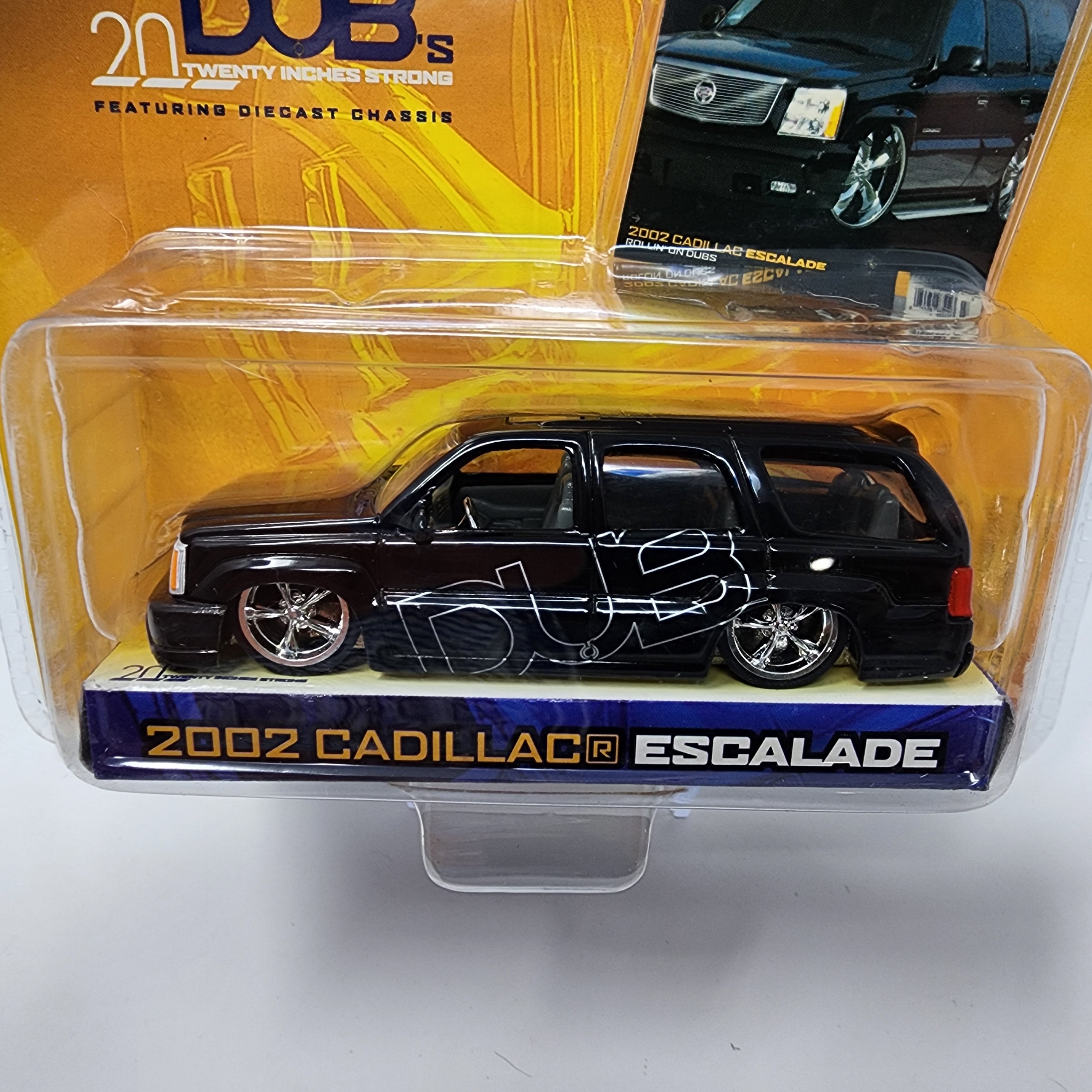 2002 Cadillac Escalade * Black * Jada Toys 1:64 Scale Dub City、mySite、hgirdovlk