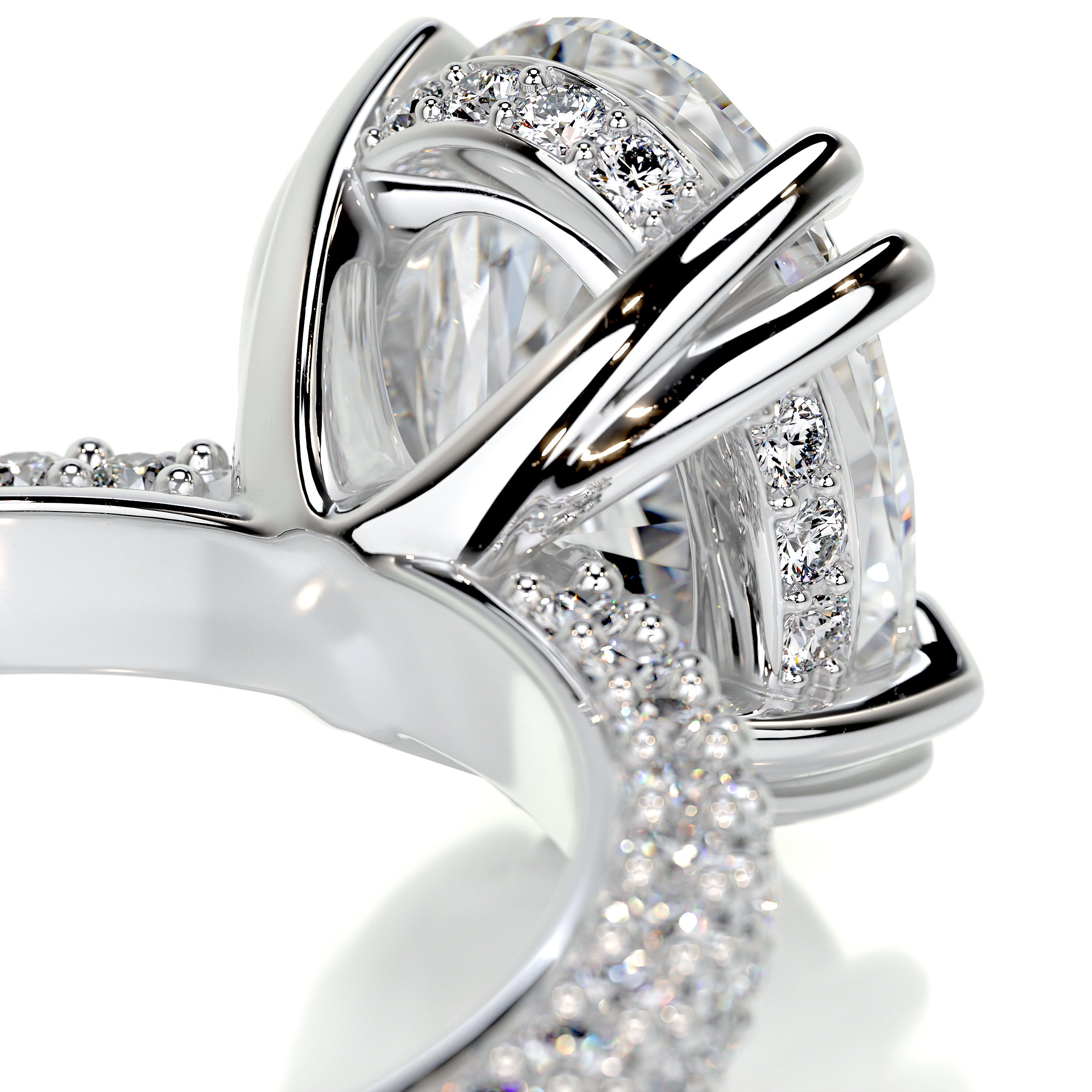 Kelly Diamond Engagement Ring -14K White Gold、mySite、hinf8tx79