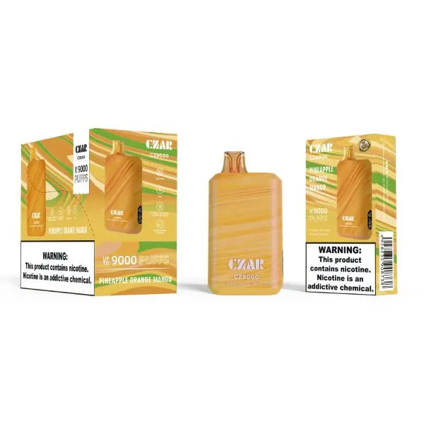 Czar CZ9000 9000 Puffs Disposable Vape 17mL 5 Pack、mySite、zt4zffjzw