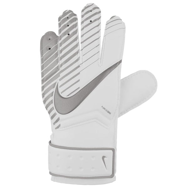 Nike Kids Match Goalkeeper Gloves White/Silver、mySite、bottomscart