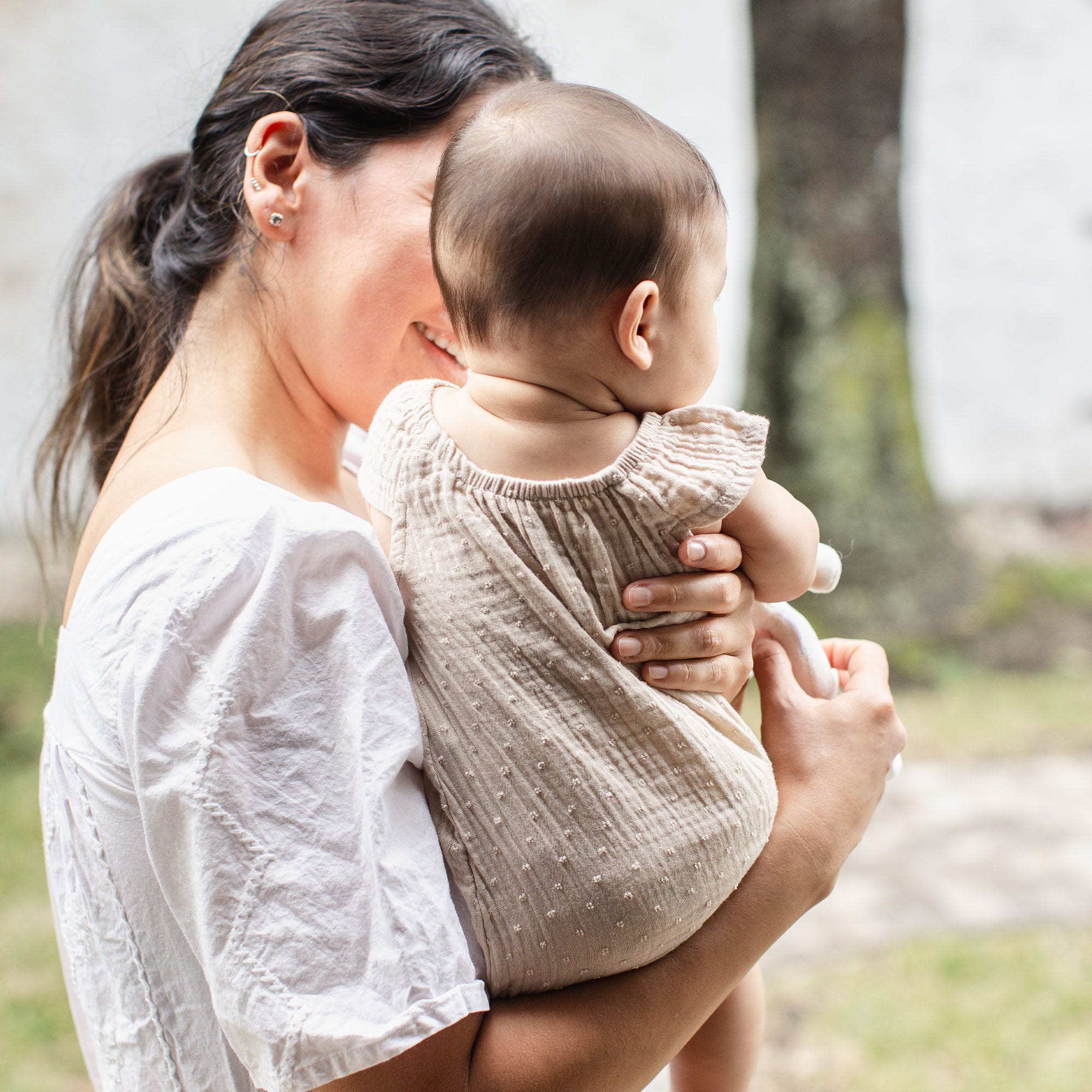  Dotted Muslin Organic Baby Girl Bubble Romper、mySite、layawaytickets