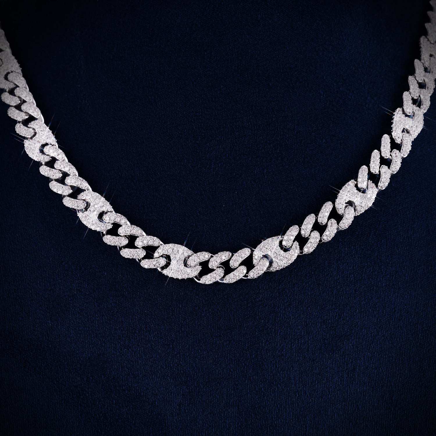 9MM VVS Mariner Link Chain 14K Gold、mySite、hinf8tx79