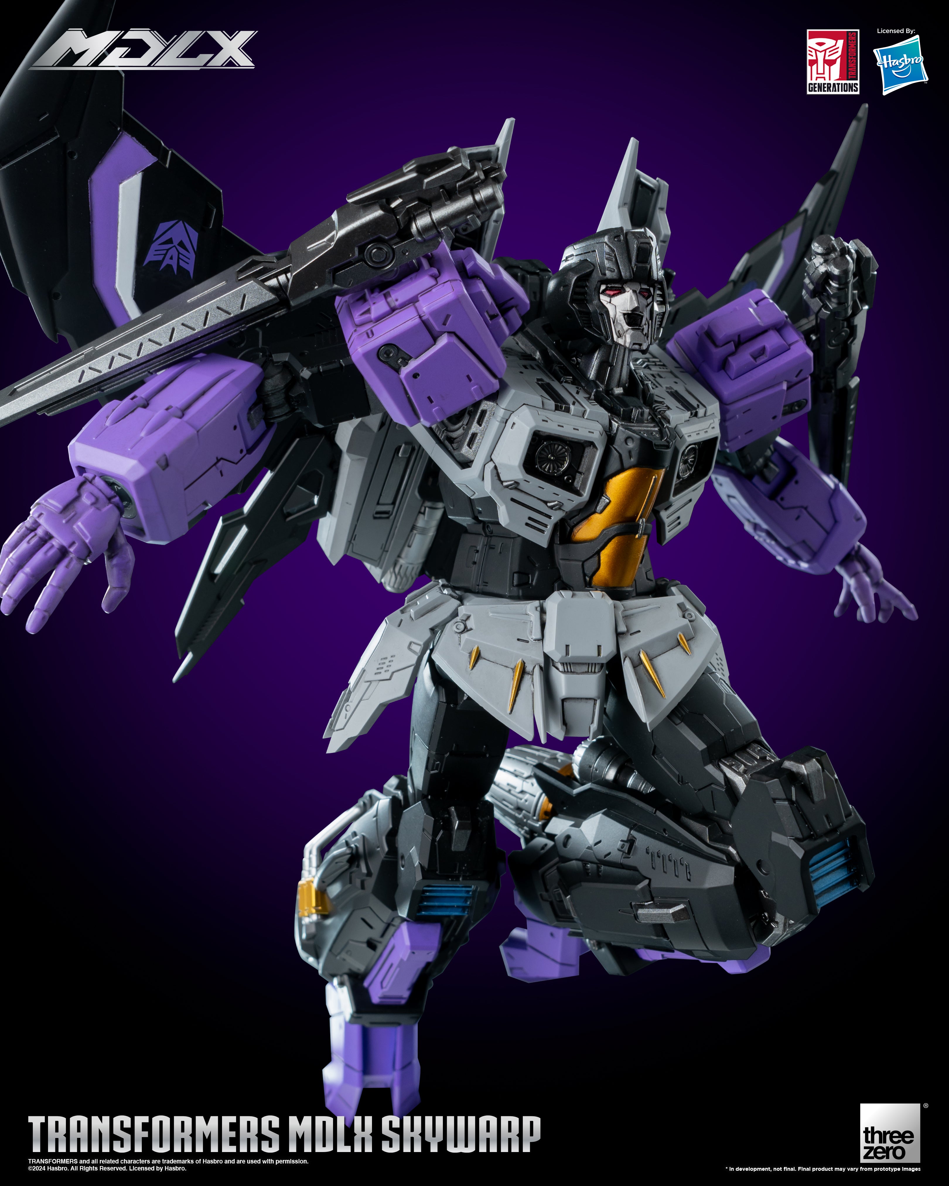 Threezero Transformers MDLX Skywarp、mySite、hgirdovlk