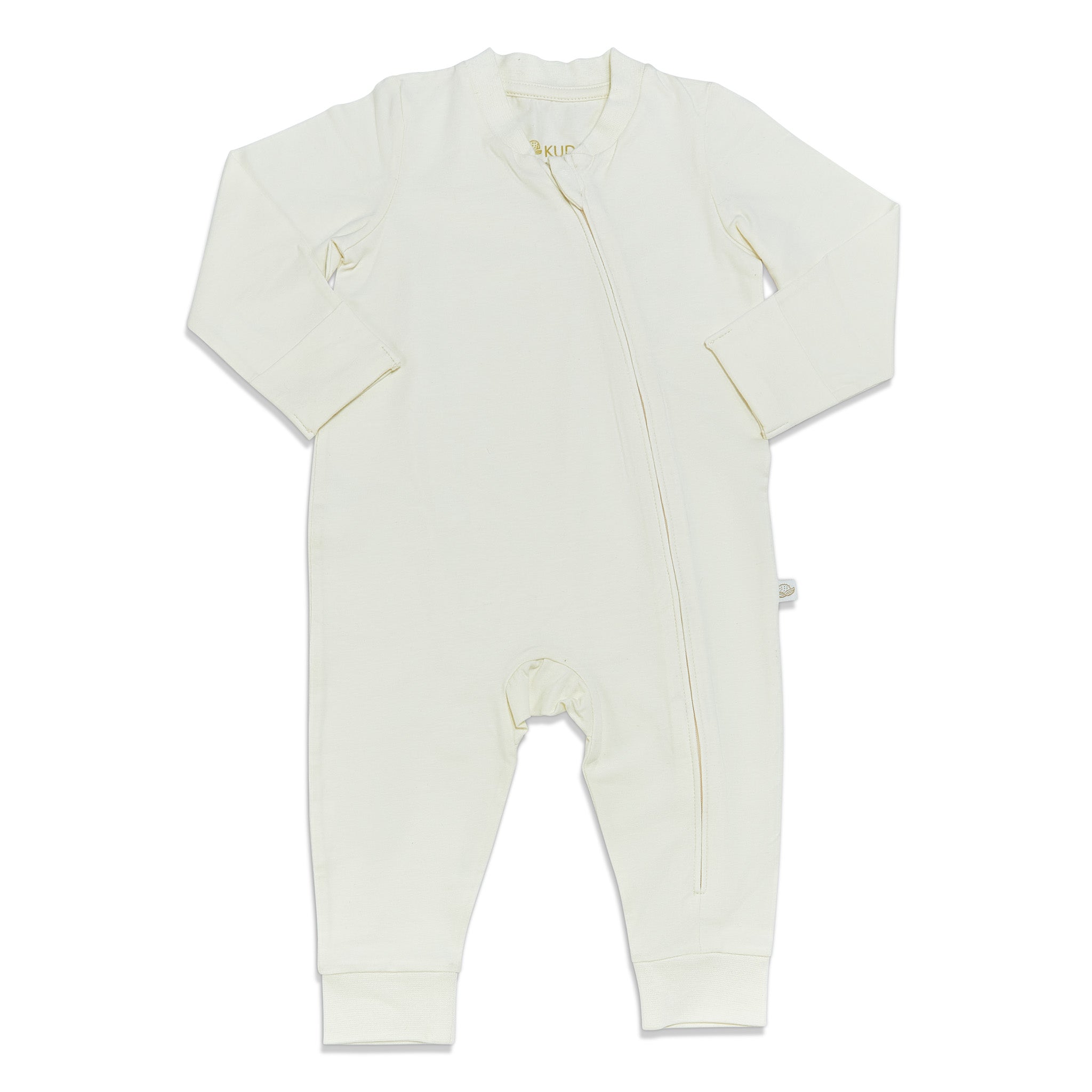 RETIRED - Organic Long Sleeve Zippered Bunsie - Sugar Cookie、mySite、g9winljtr