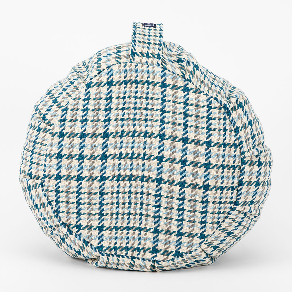 Houndstooth Plaid Buckwheat Hull Zafu、mySite、topwebapps