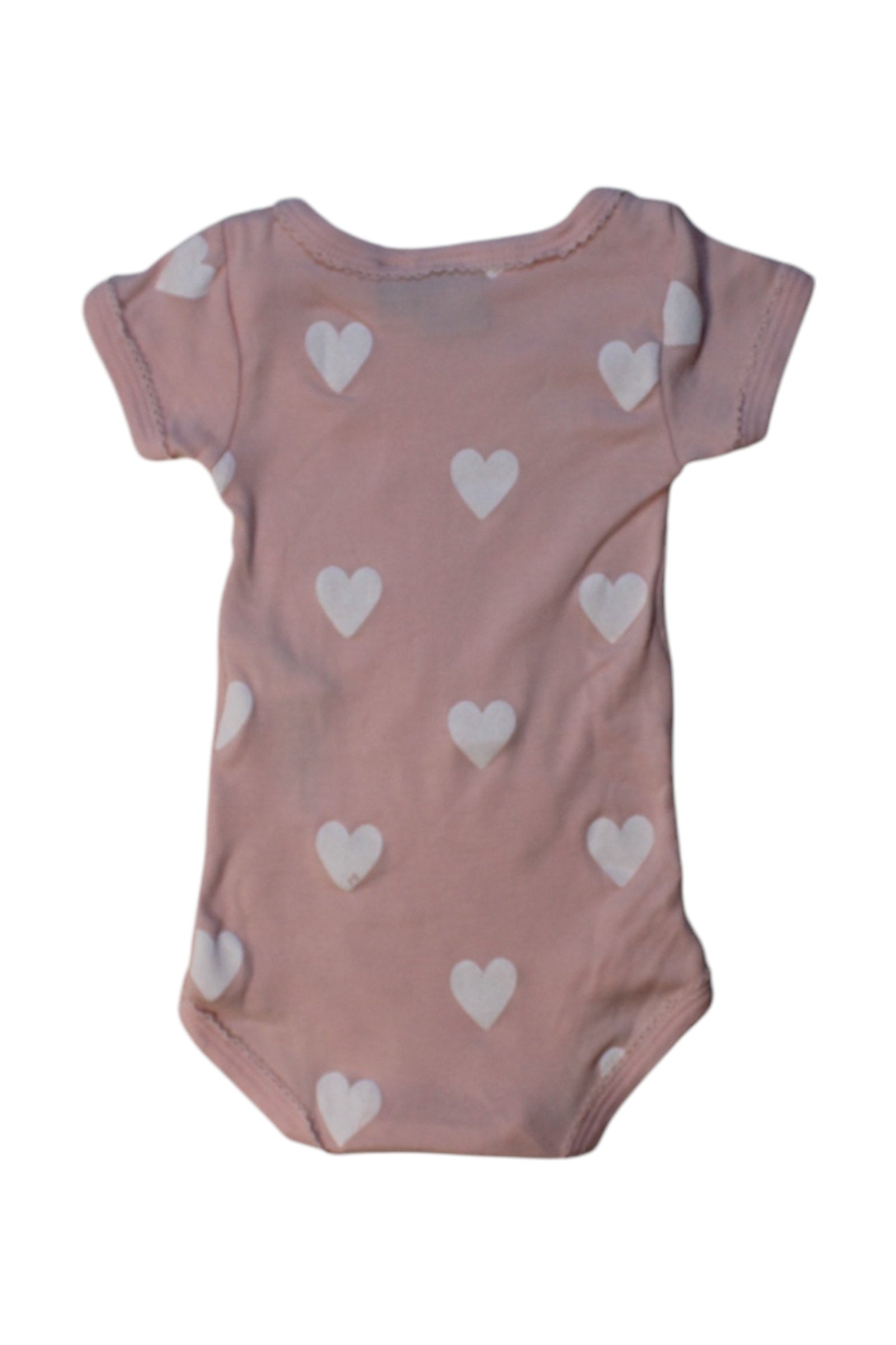Petit Bateau Heart Pattern Bodysuit 3-6M、mySite、g9winljtr