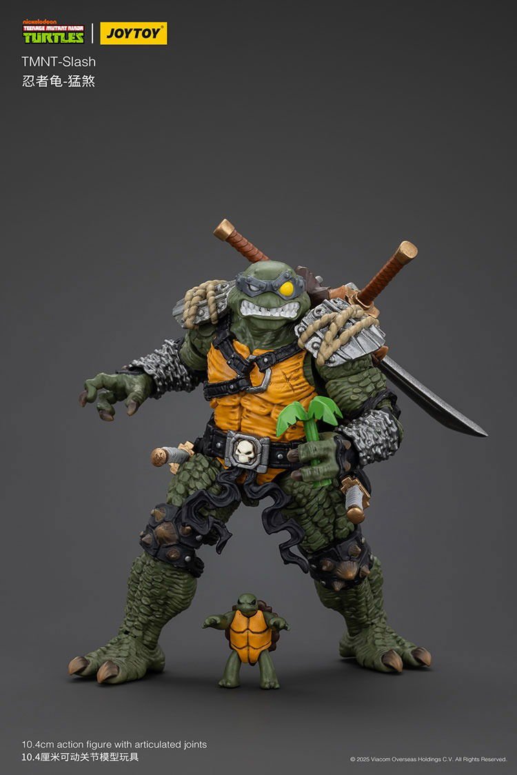 Joy Toy Teenage Mutant Ninja Turtles Slash (1:18 Scale)、mySite、hgirdovlk