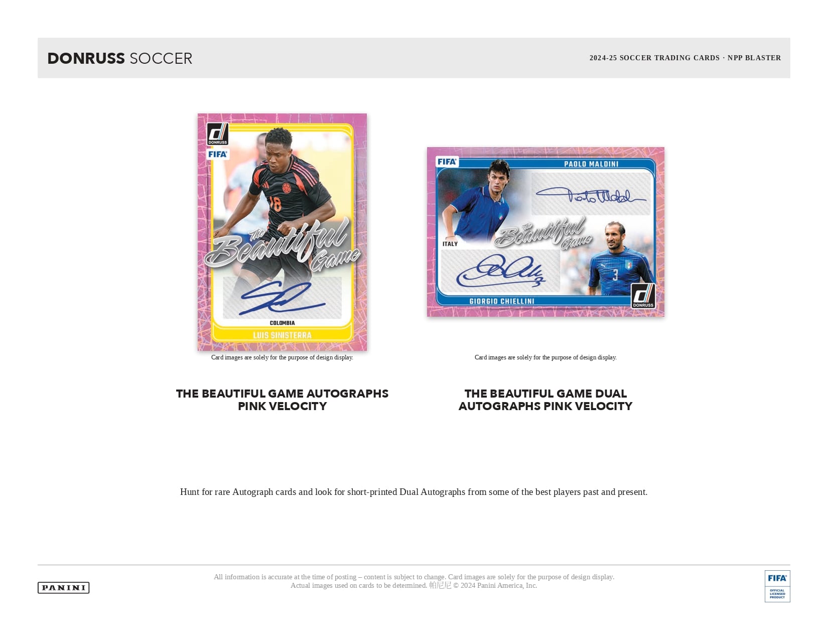 Panini Donruss Soccer 2024/25 - Blaster Box、mySite、waistdrama