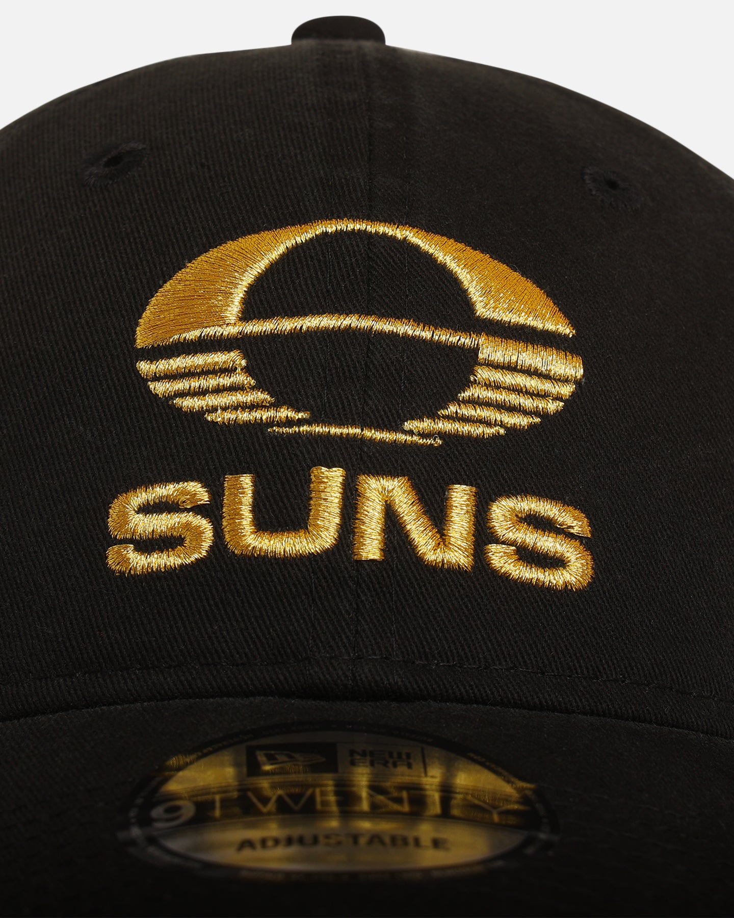 New Era Gold Coast Suns 'AFL Black & Gold' 9TWENTY Strapback Black/Gold、mySite、zt4zffjzw