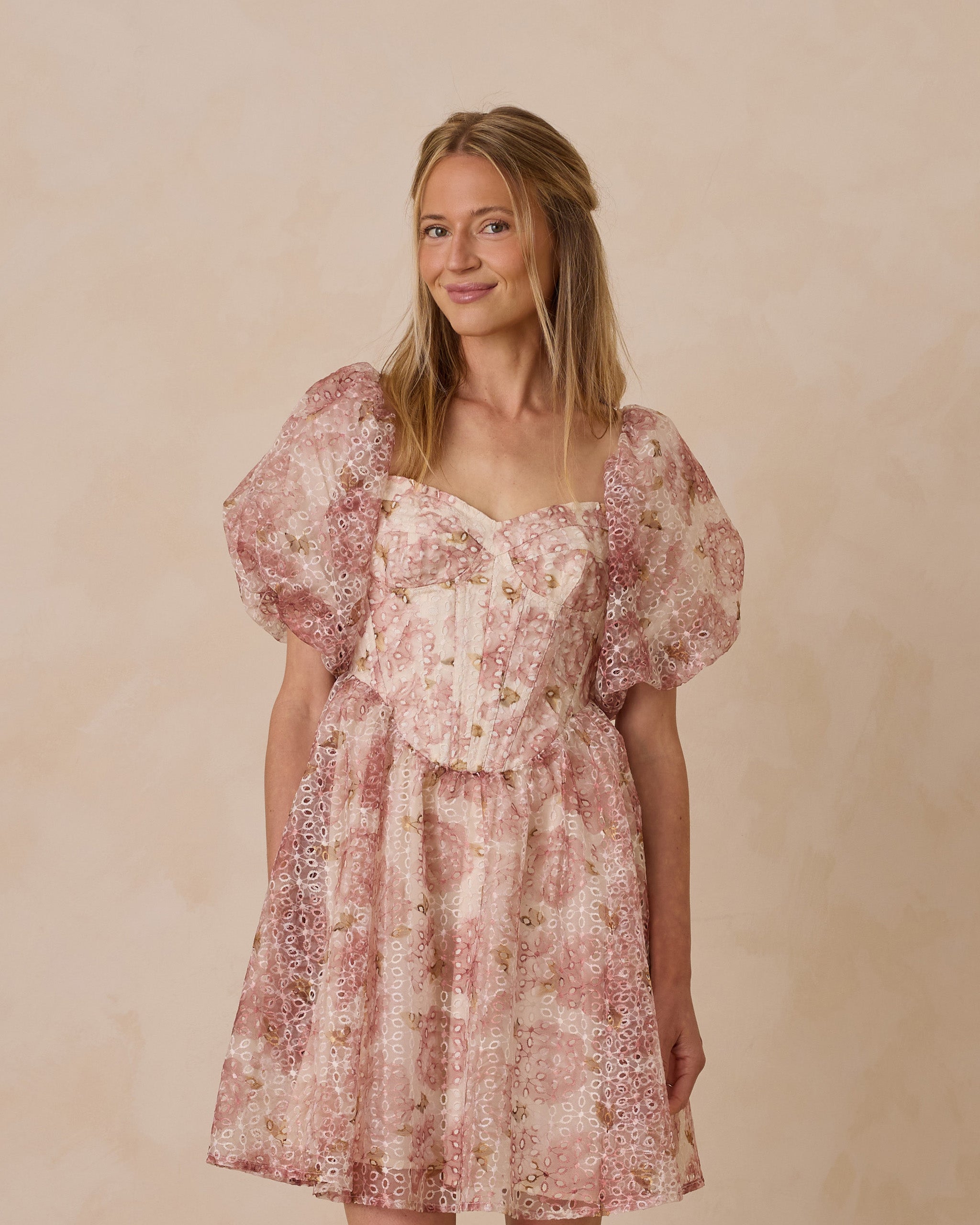  Nina Dress || Pink Peonies、mySite、layawaytickets
