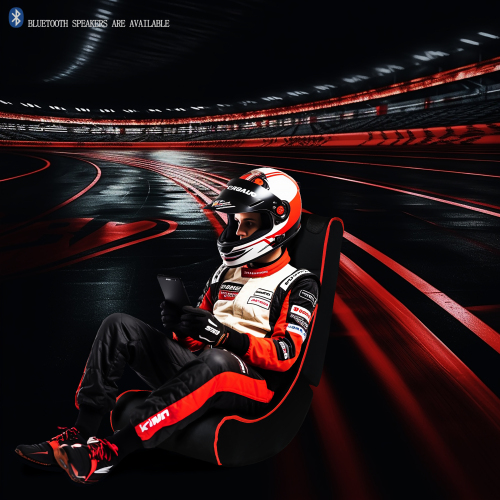 FOLDABLE GAMING CHAIR WITH ONBOARD SPEAKERS、、casual