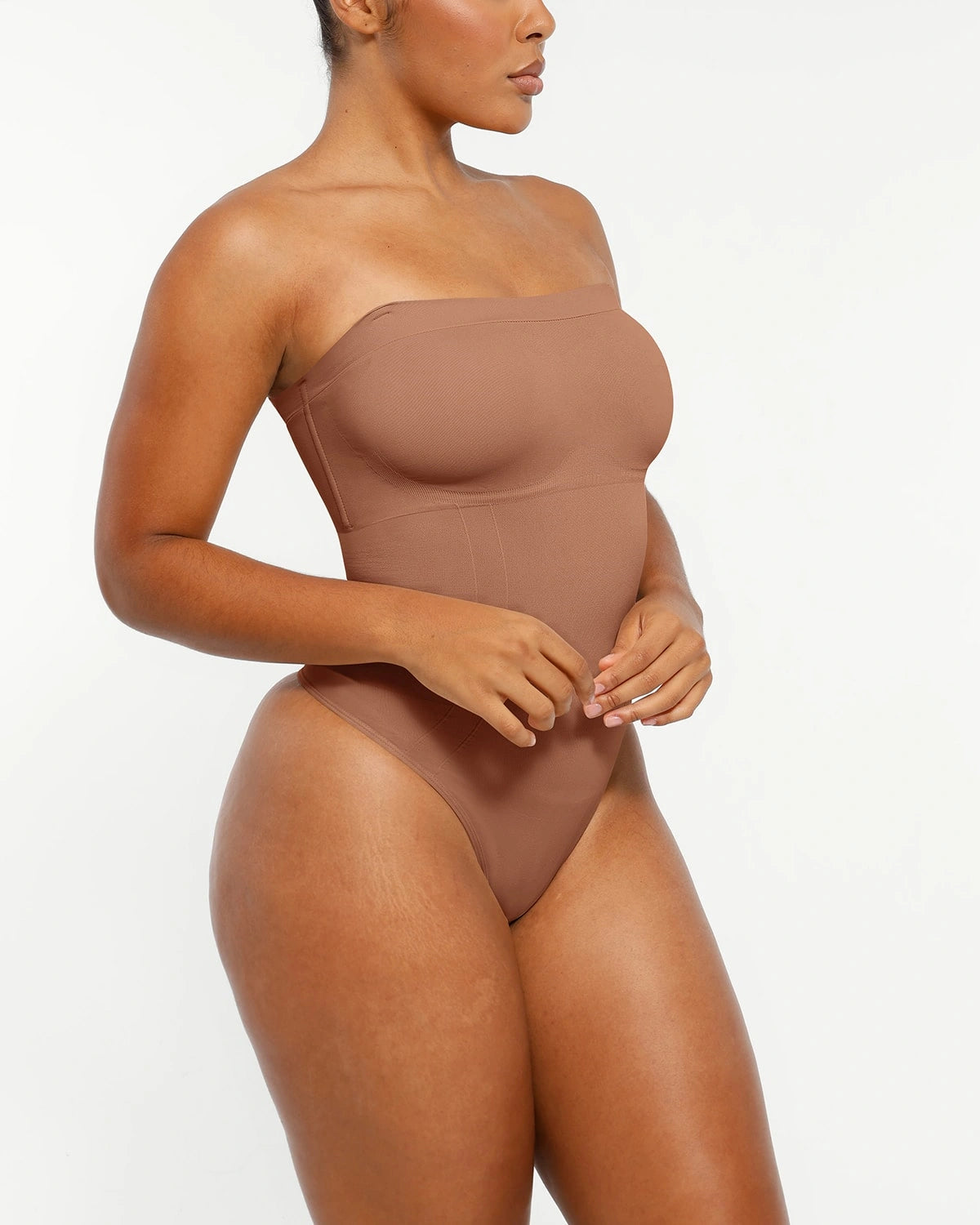 Seamless Sculpt Strapless Thong Bodysuit、mySite、bengalsvssteelers