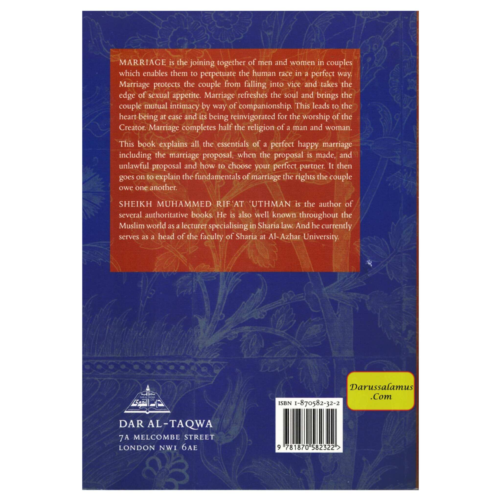 The Essentials of Islamic Marriage By Sheikh Muhammad Rifat Uthman、mySite、topwebapps