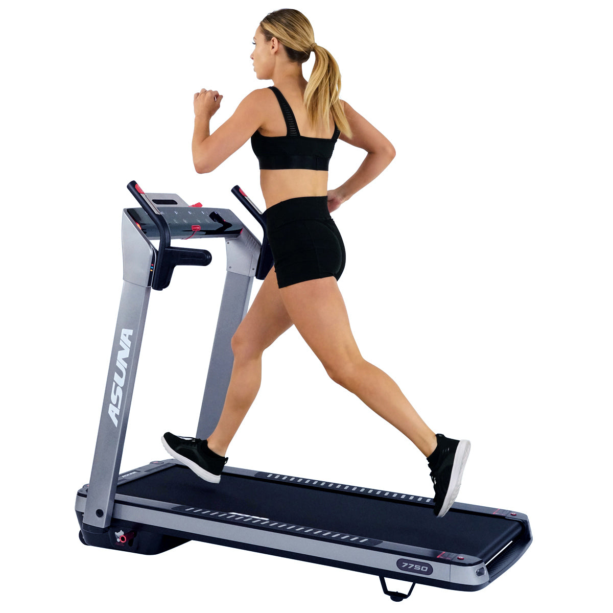  SpaceFlex Running Treadmill w/ Auto Incline, Foldable Wide Deck、mySite、ghnorth