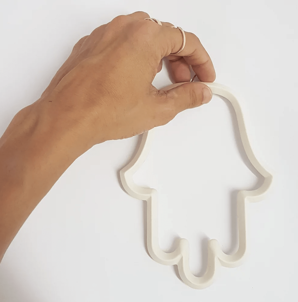 Ceramic Wall Hamsa - White or Grey、mySite、topwebapps