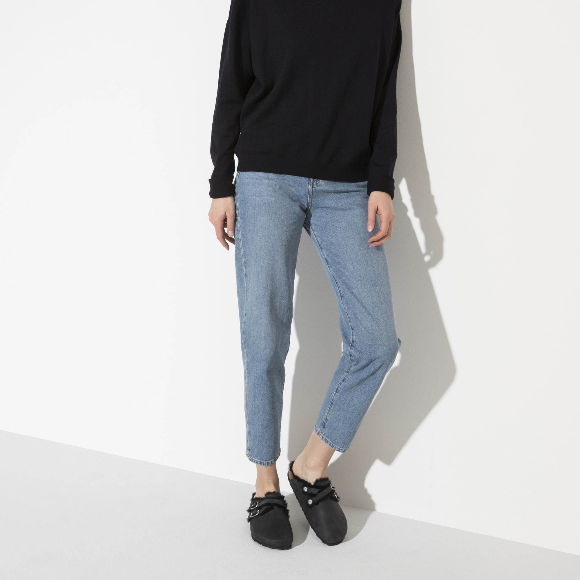 Blair Shearling Oiled Leather、mySite、gtrtttuynbv