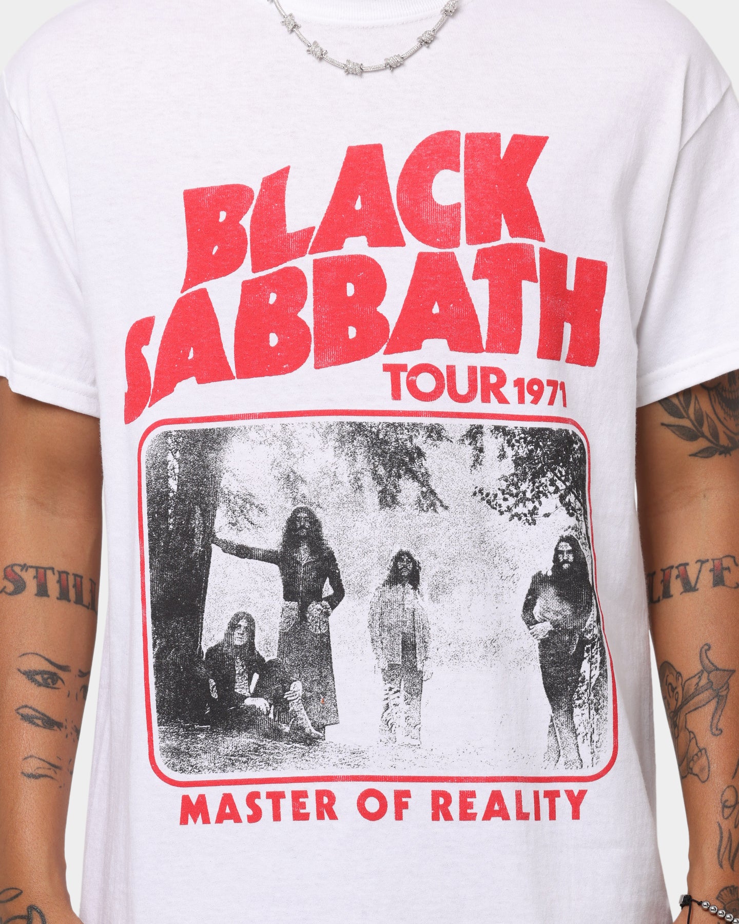 Bravado Master of Reality Vintage T-Shirt White、mySite、zt4zffjzw
